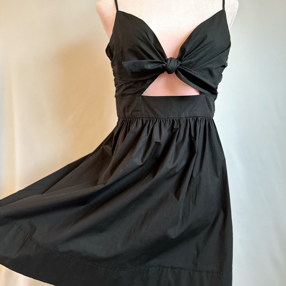 A.L.C. Black Daniela Mini Dress Size 6